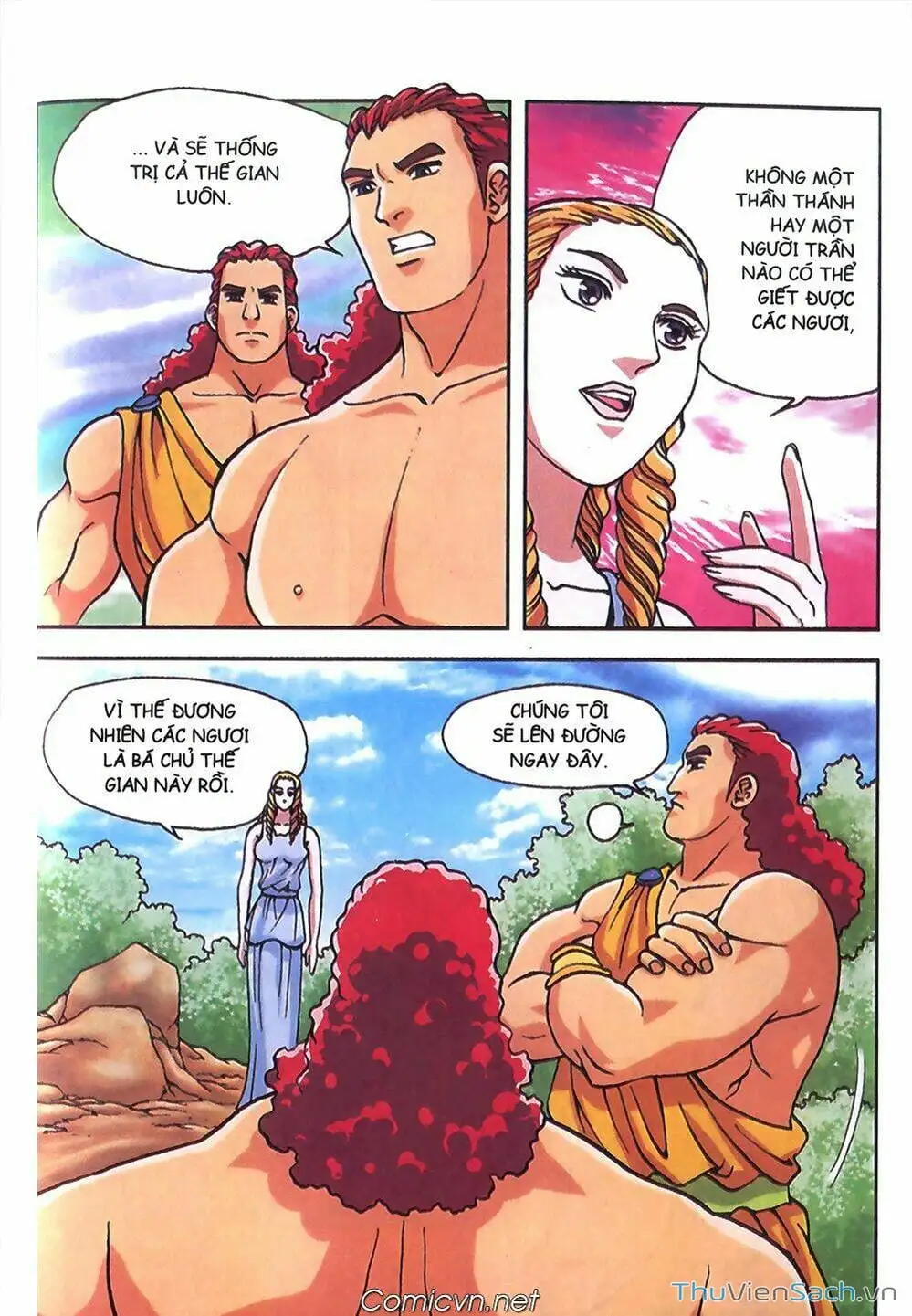Truyện Tranh Thần Thoại Hy Lạp - Nguồn Gốc Các Vị Thần trang 3