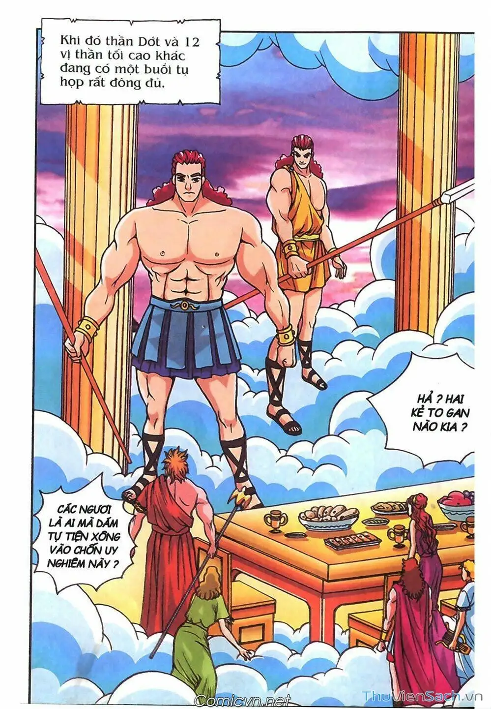 Truyện Tranh Thần Thoại Hy Lạp - Nguồn Gốc Các Vị Thần trang 3
