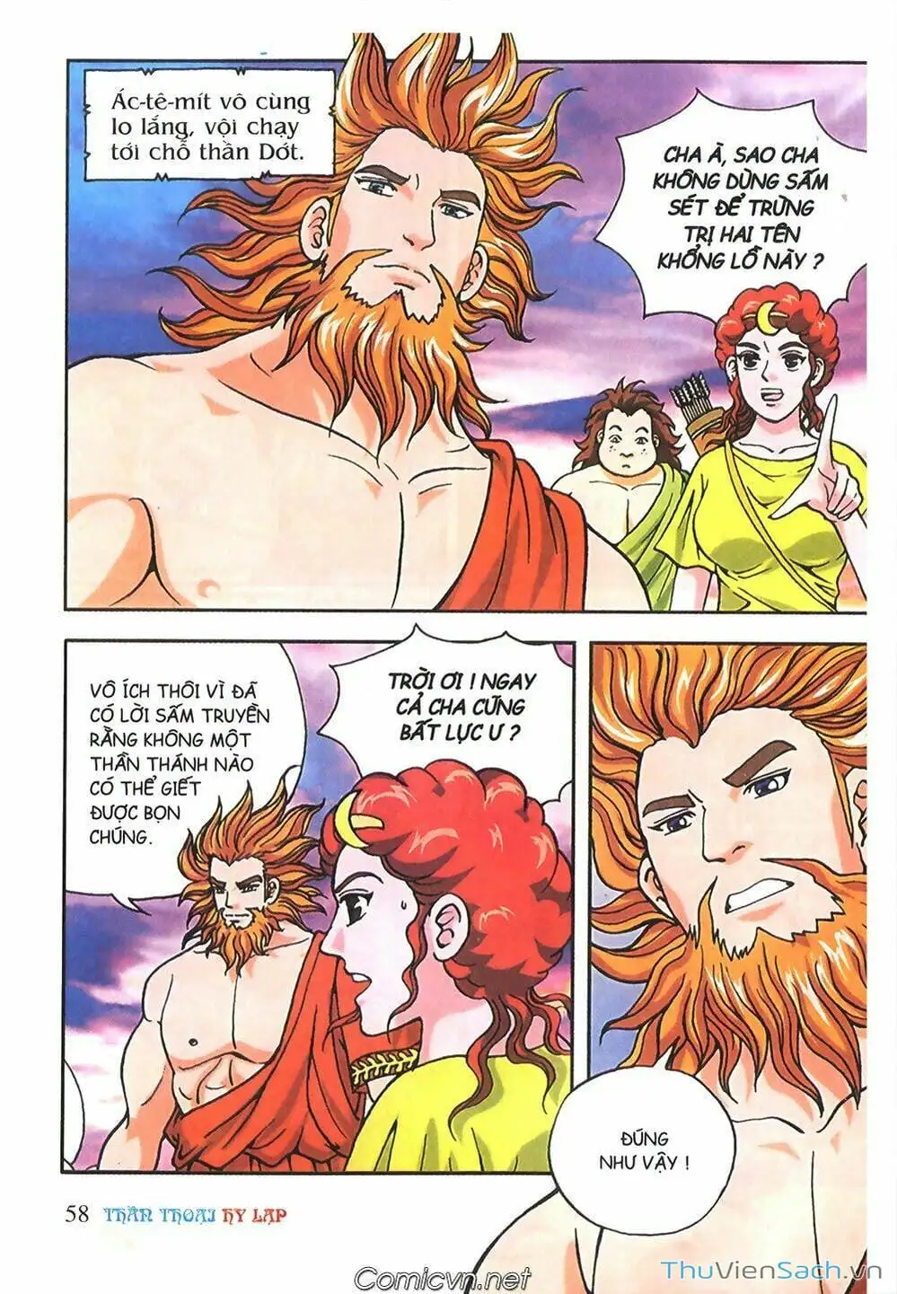 Truyện Tranh Thần Thoại Hy Lạp - Nguồn Gốc Các Vị Thần trang 3