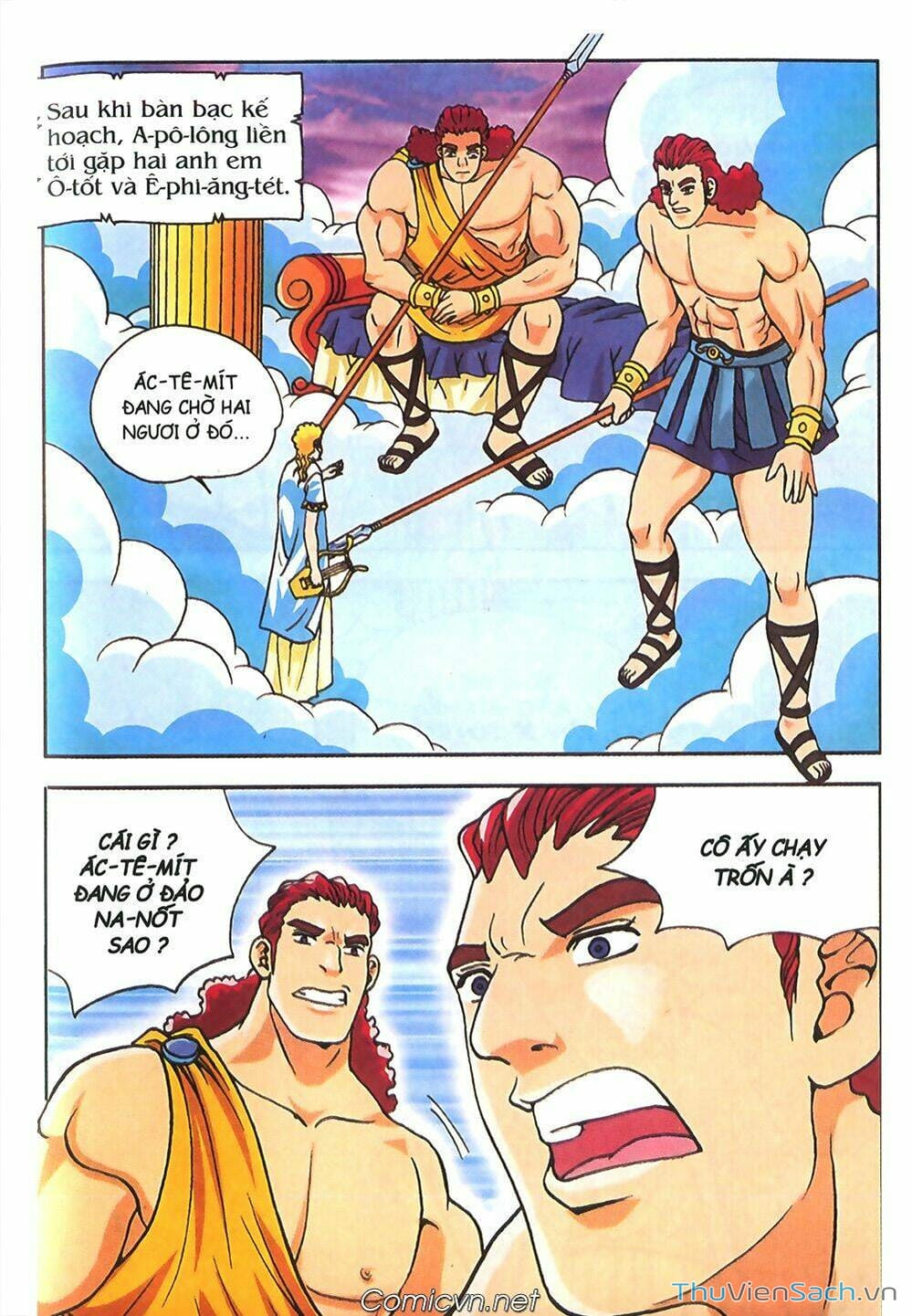 Truyện Tranh Thần Thoại Hy Lạp - Nguồn Gốc Các Vị Thần trang 3