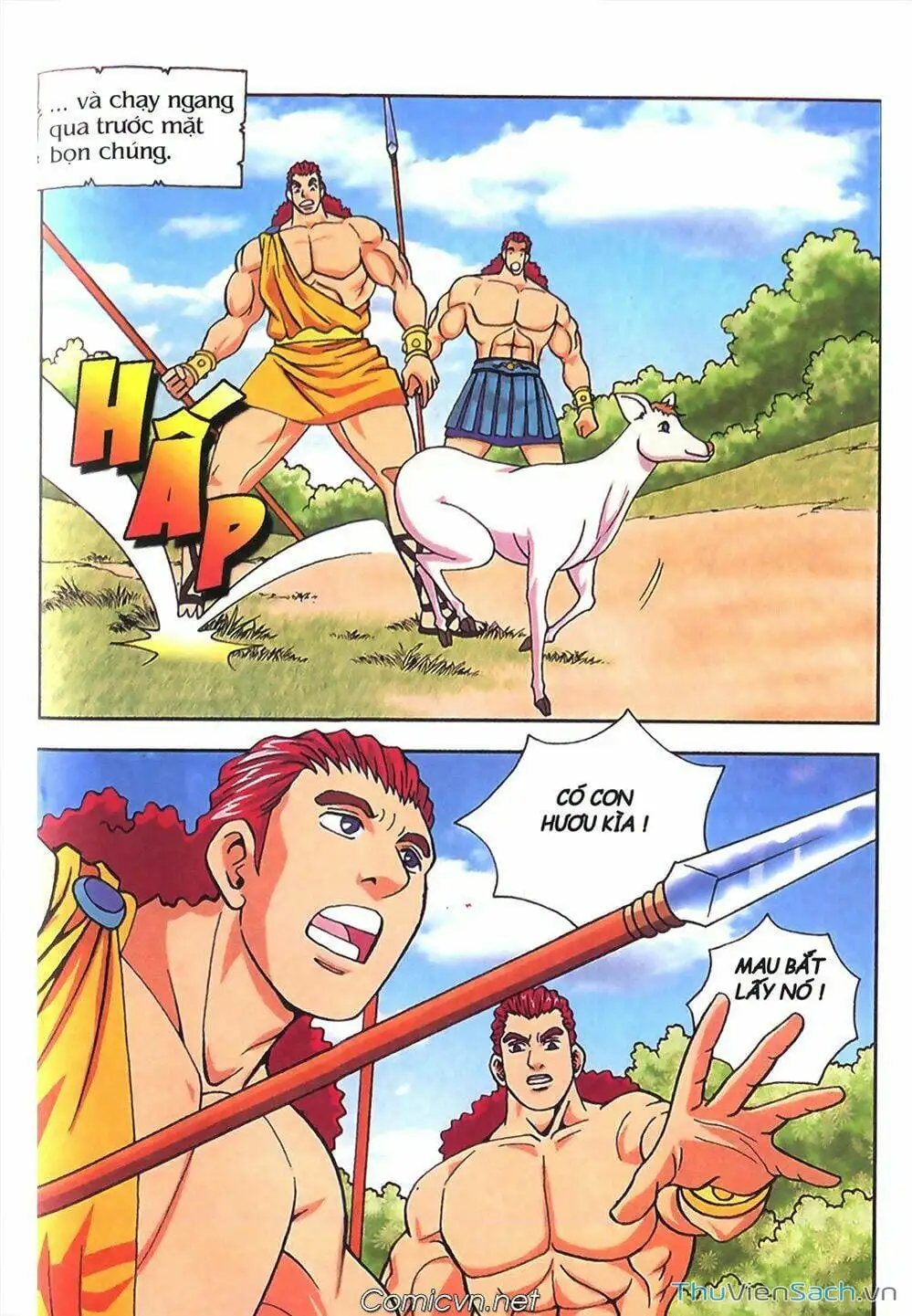 Truyện Tranh Thần Thoại Hy Lạp - Nguồn Gốc Các Vị Thần trang 3