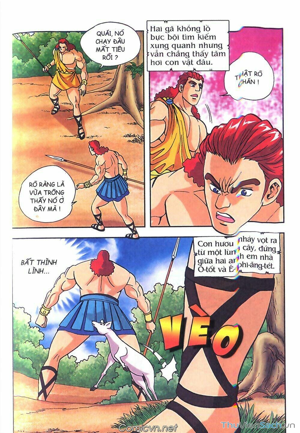 Truyện Tranh Thần Thoại Hy Lạp - Nguồn Gốc Các Vị Thần trang 3