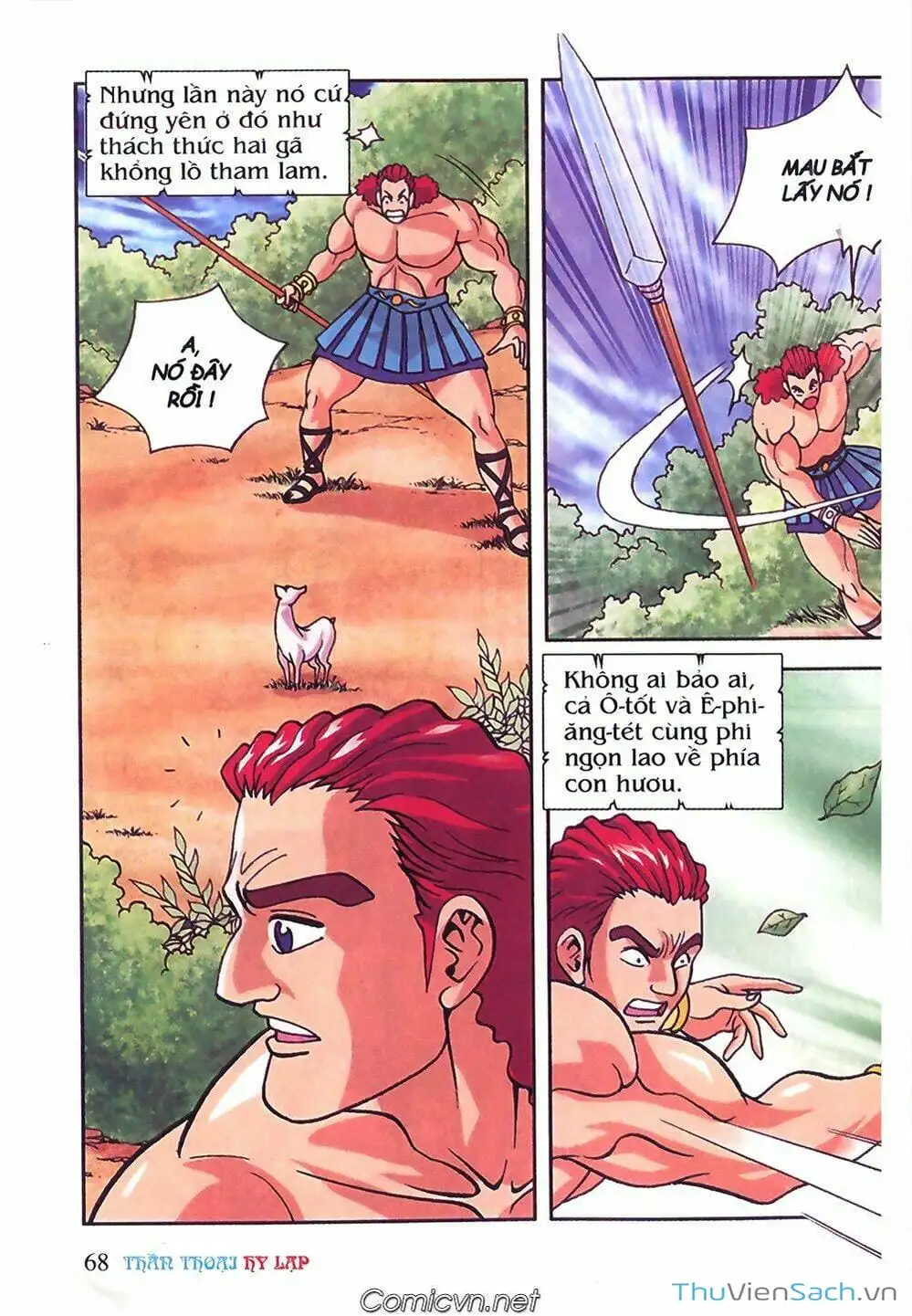 Truyện Tranh Thần Thoại Hy Lạp - Nguồn Gốc Các Vị Thần trang 3