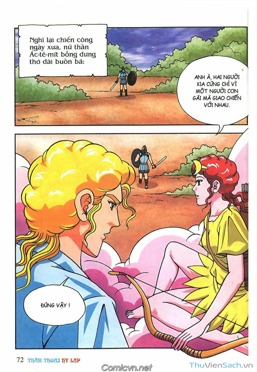 Truyện Tranh Thần Thoại Hy Lạp - Nguồn Gốc Các Vị Thần trang 3