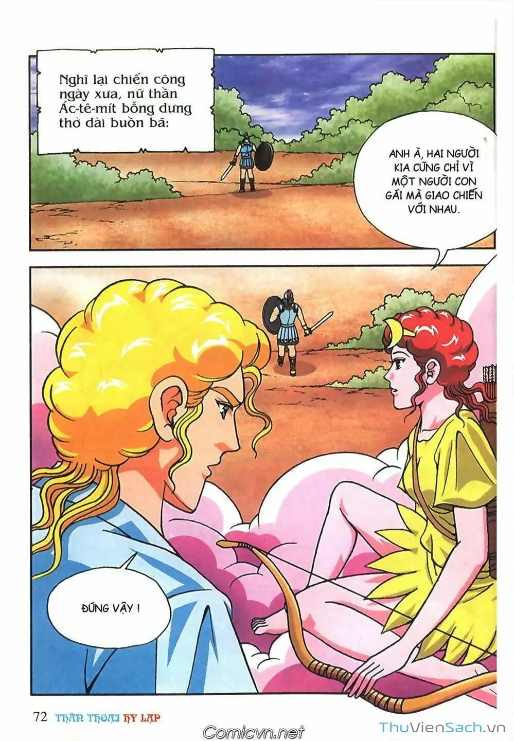 Truyện Tranh Thần Thoại Hy Lạp - Nguồn Gốc Các Vị Thần trang 3