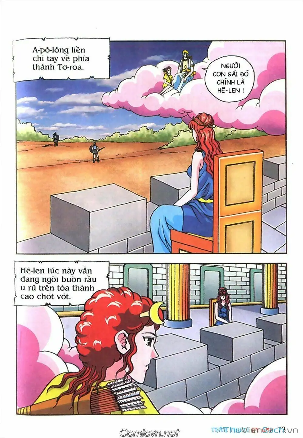 Truyện Tranh Thần Thoại Hy Lạp - Nguồn Gốc Các Vị Thần trang 3