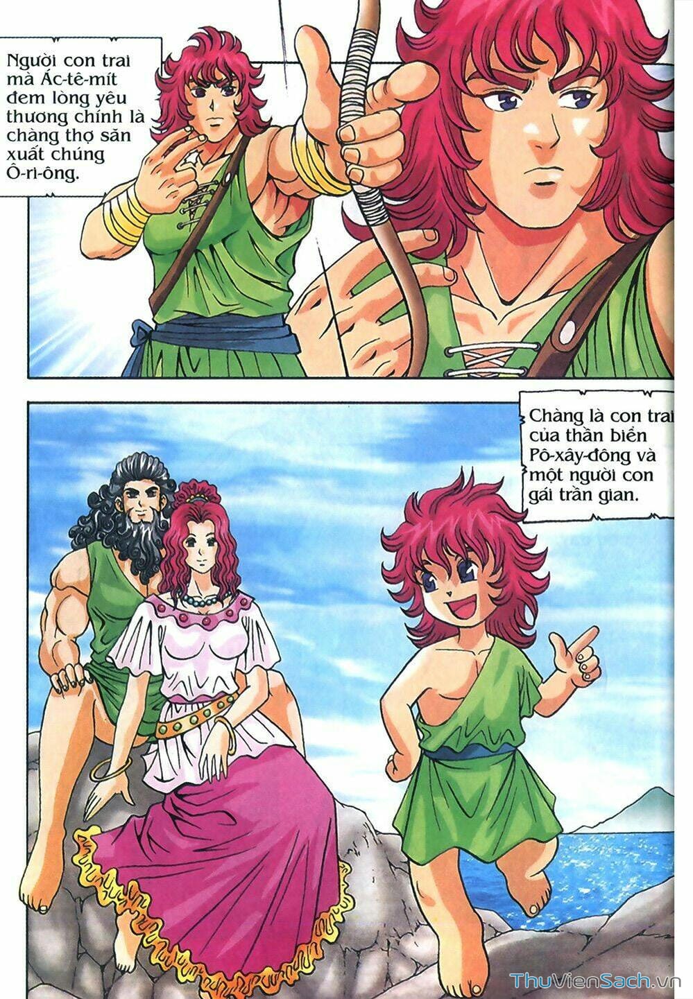 Truyện Tranh Thần Thoại Hy Lạp - Nguồn Gốc Các Vị Thần trang 3