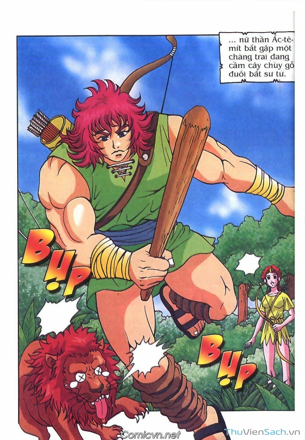 Truyện Tranh Thần Thoại Hy Lạp - Nguồn Gốc Các Vị Thần trang 3