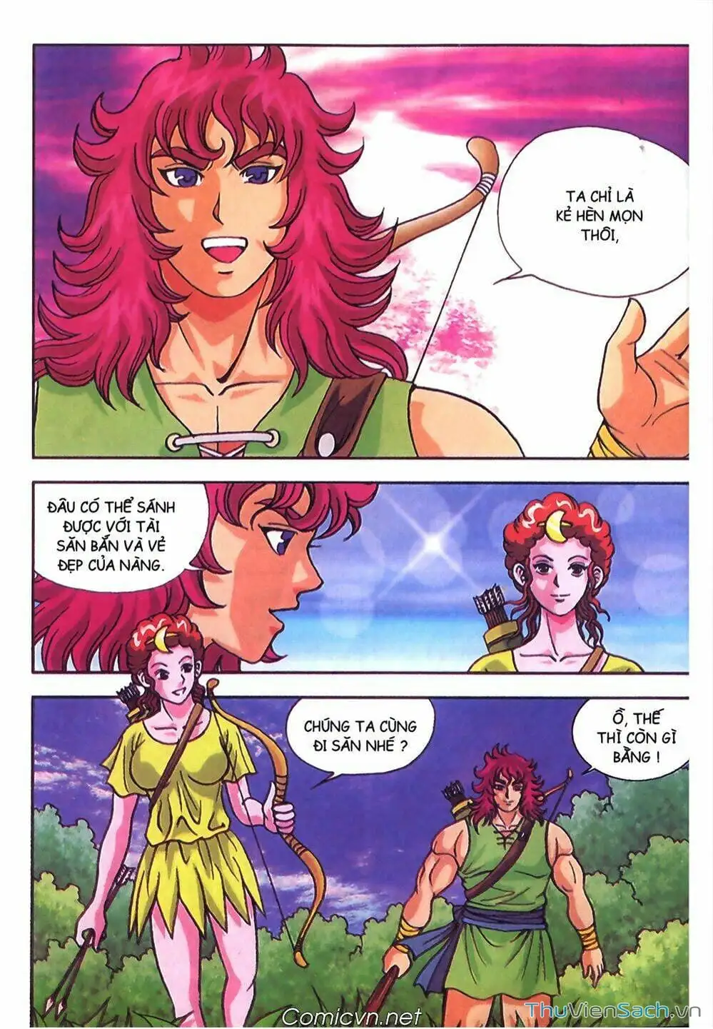 Truyện Tranh Thần Thoại Hy Lạp - Nguồn Gốc Các Vị Thần trang 3