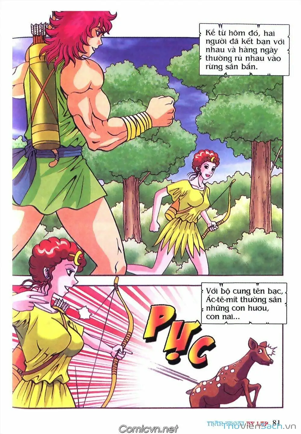 Truyện Tranh Thần Thoại Hy Lạp - Nguồn Gốc Các Vị Thần trang 3