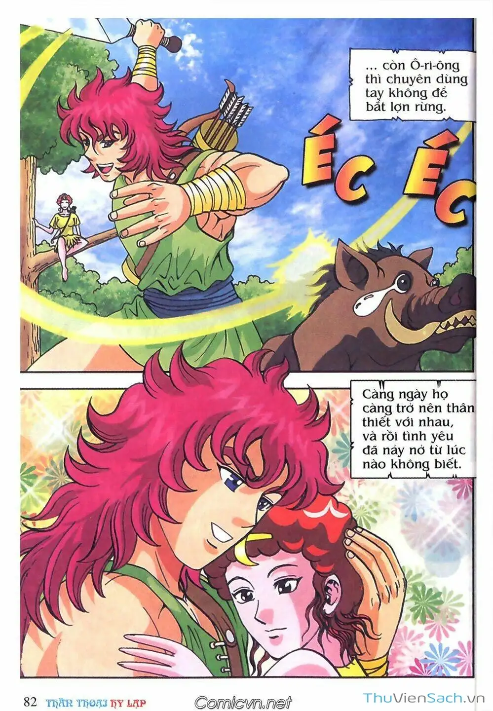 Truyện Tranh Thần Thoại Hy Lạp - Nguồn Gốc Các Vị Thần trang 3