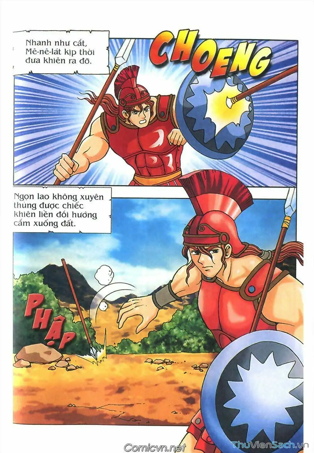 Truyện Tranh Thần Thoại Hy Lạp - Nguồn Gốc Các Vị Thần trang 3