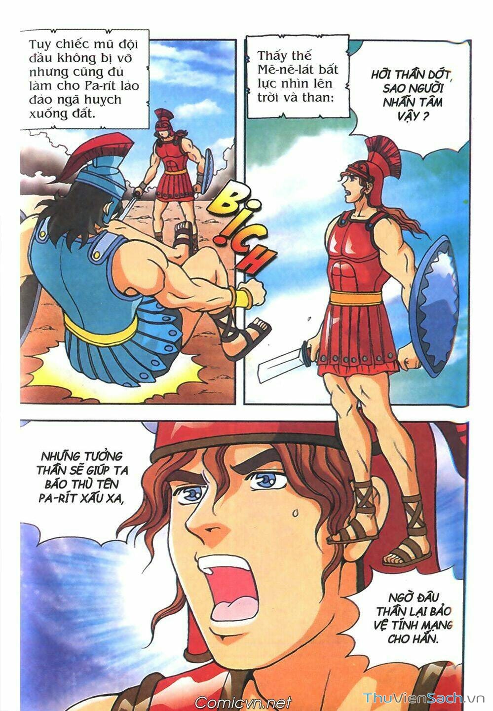 Truyện Tranh Thần Thoại Hy Lạp - Nguồn Gốc Các Vị Thần trang 3