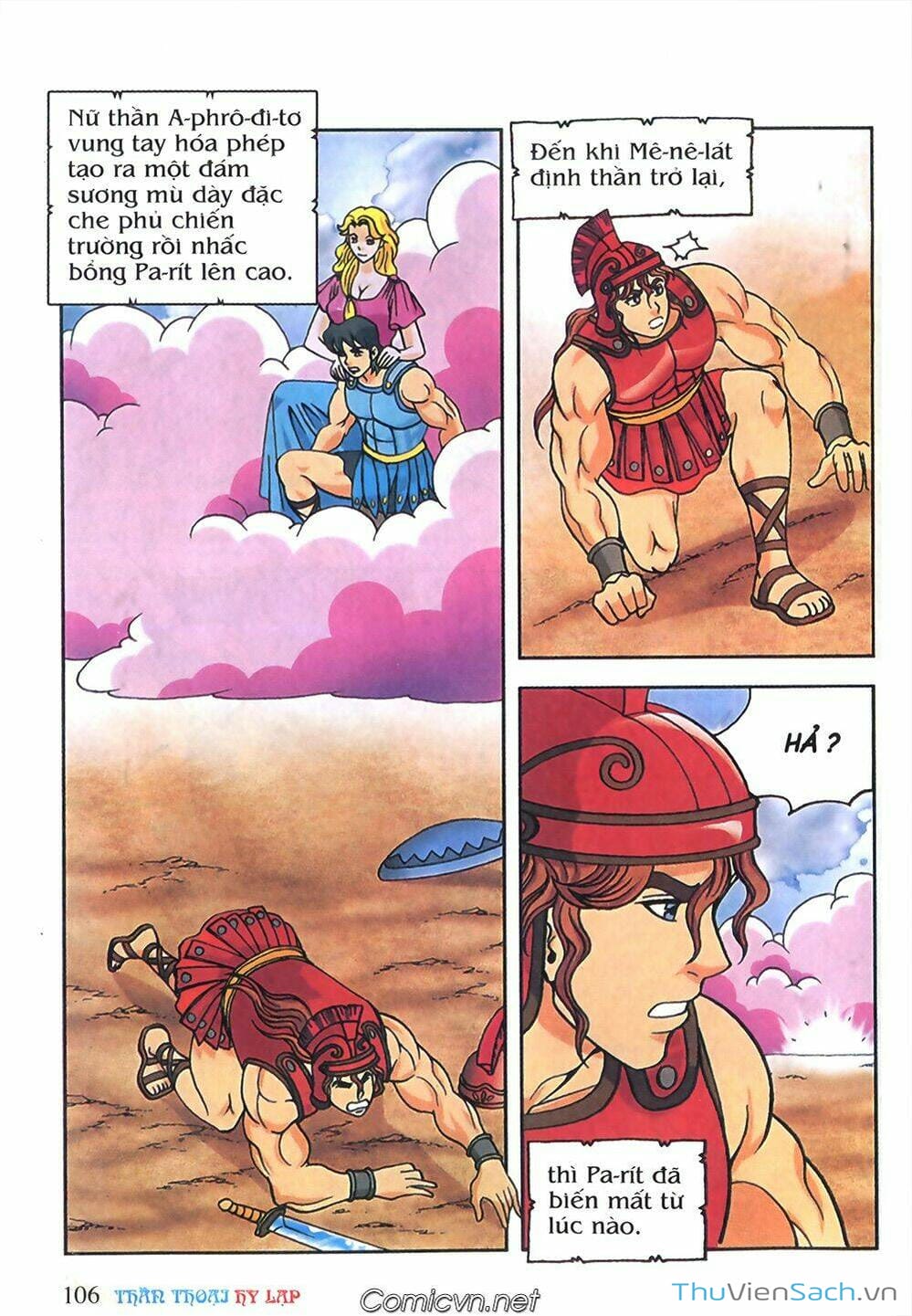 Truyện Tranh Thần Thoại Hy Lạp - Nguồn Gốc Các Vị Thần trang 3