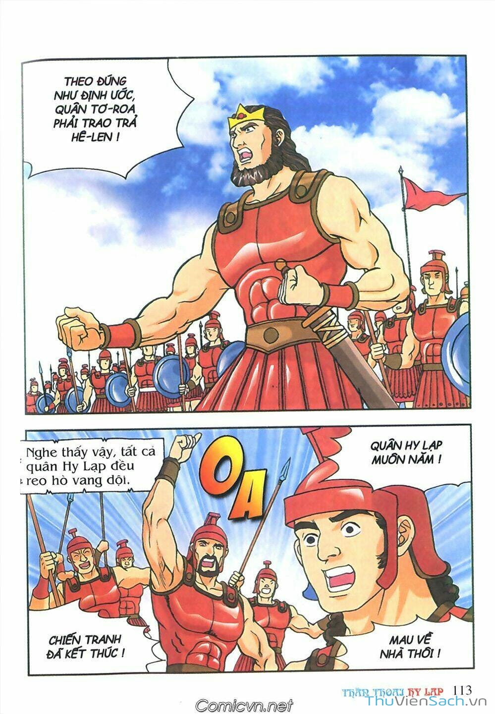 Truyện Tranh Thần Thoại Hy Lạp - Nguồn Gốc Các Vị Thần trang 3