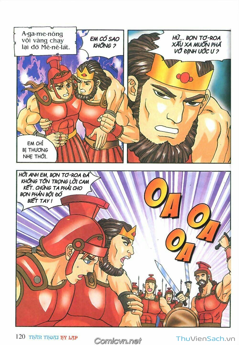 Truyện Tranh Thần Thoại Hy Lạp - Nguồn Gốc Các Vị Thần trang 3