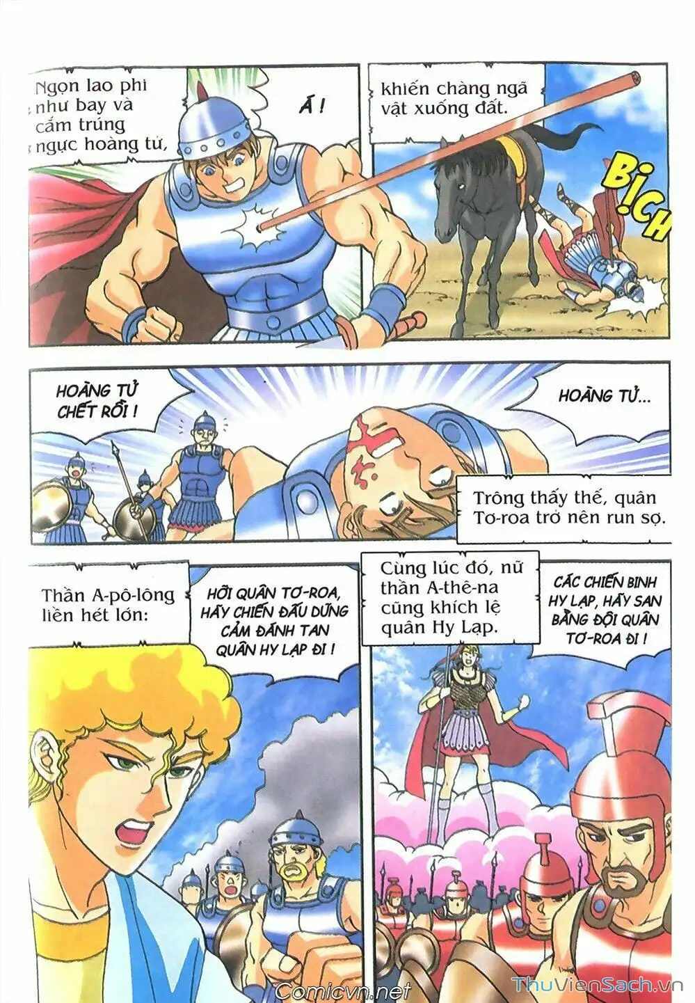 Truyện Tranh Thần Thoại Hy Lạp - Nguồn Gốc Các Vị Thần trang 3