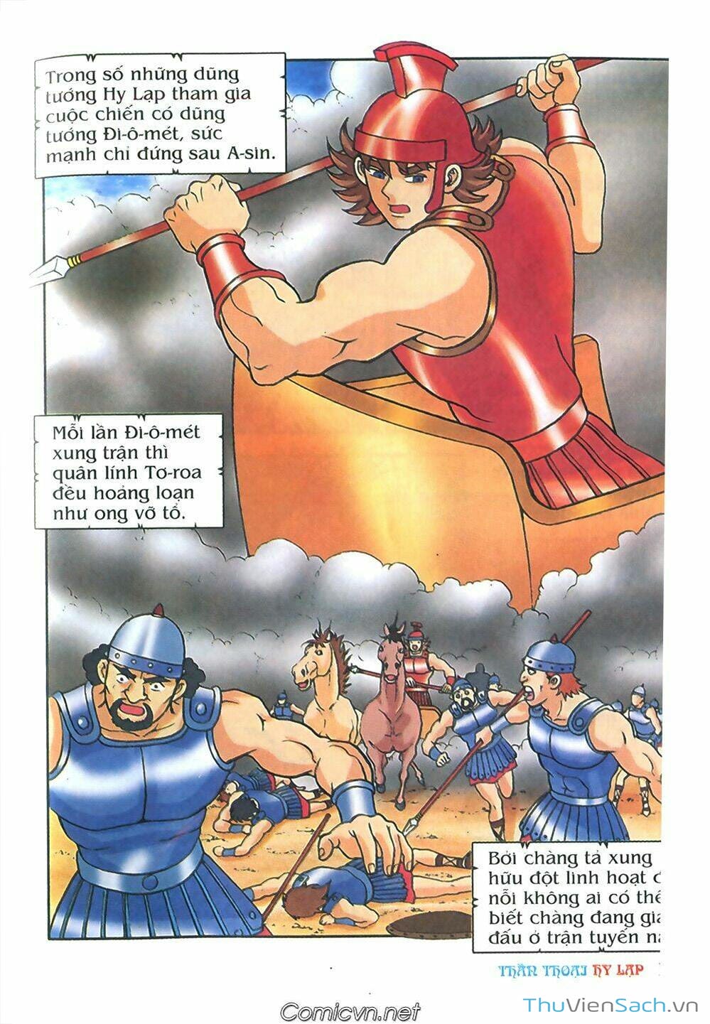 Truyện Tranh Thần Thoại Hy Lạp - Nguồn Gốc Các Vị Thần trang 3