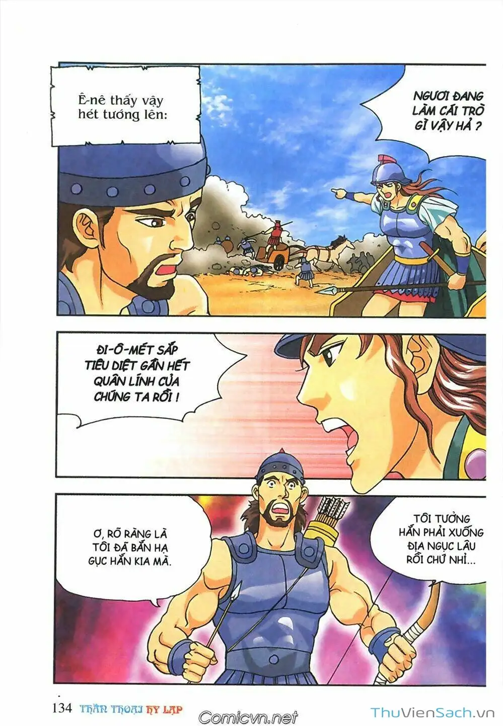 Truyện Tranh Thần Thoại Hy Lạp - Nguồn Gốc Các Vị Thần trang 3