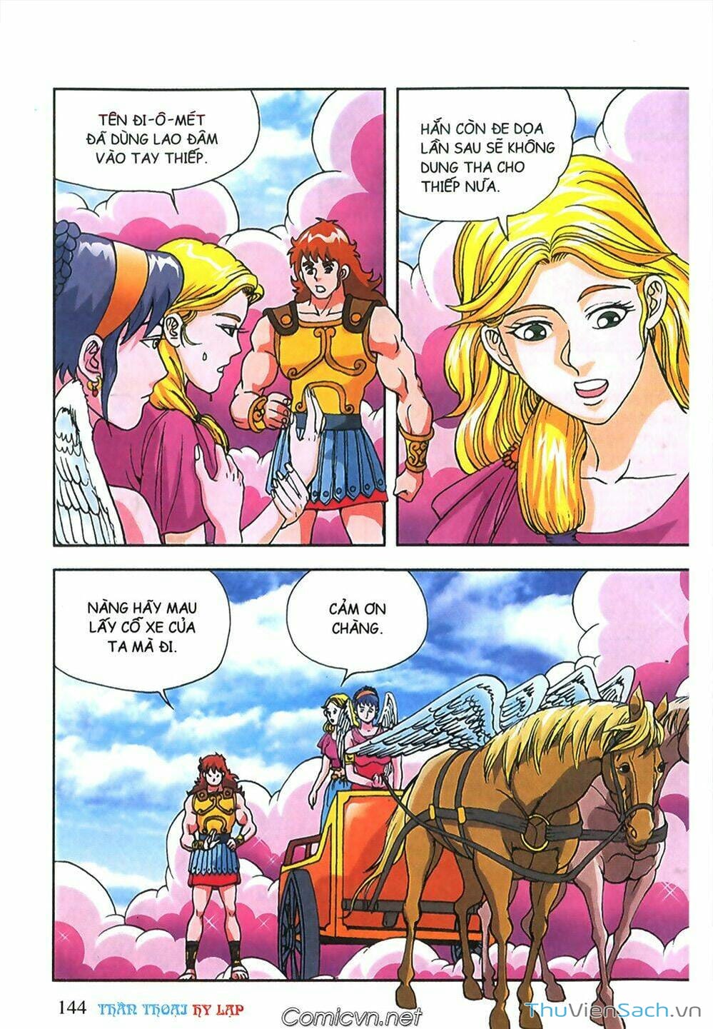 Truyện Tranh Thần Thoại Hy Lạp - Nguồn Gốc Các Vị Thần trang 3