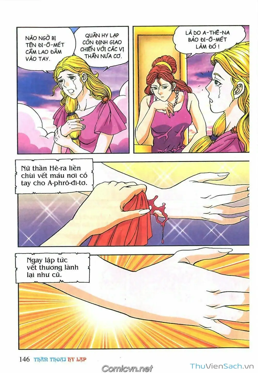 Truyện Tranh Thần Thoại Hy Lạp - Nguồn Gốc Các Vị Thần trang 3