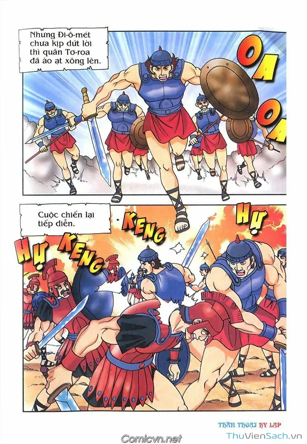 Truyện Tranh Thần Thoại Hy Lạp - Nguồn Gốc Các Vị Thần trang 3