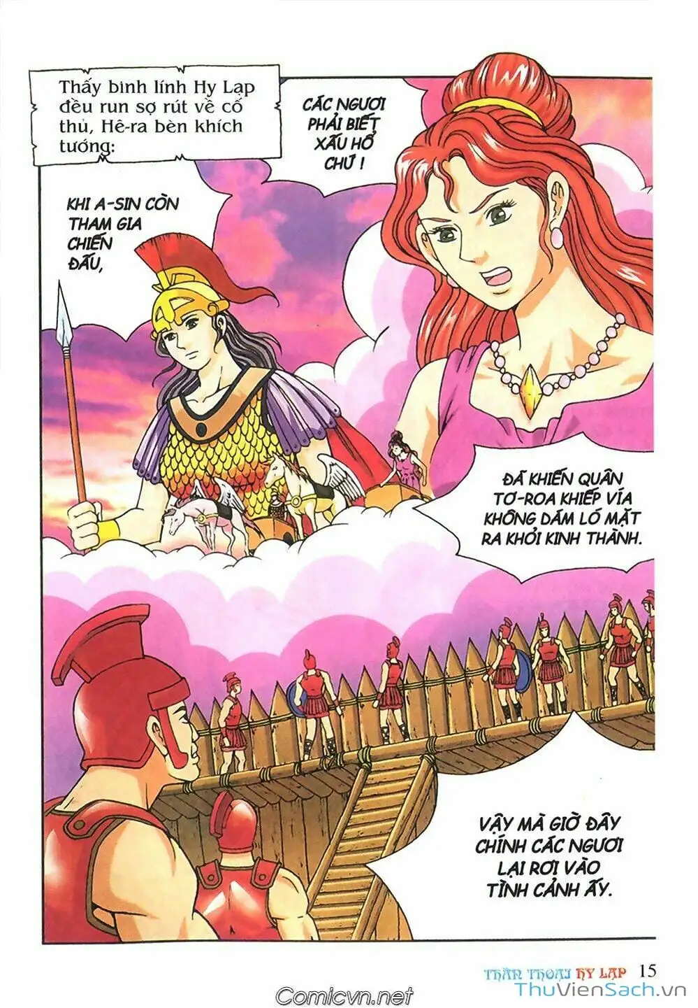 Truyện Tranh Thần Thoại Hy Lạp - Nguồn Gốc Các Vị Thần trang 3