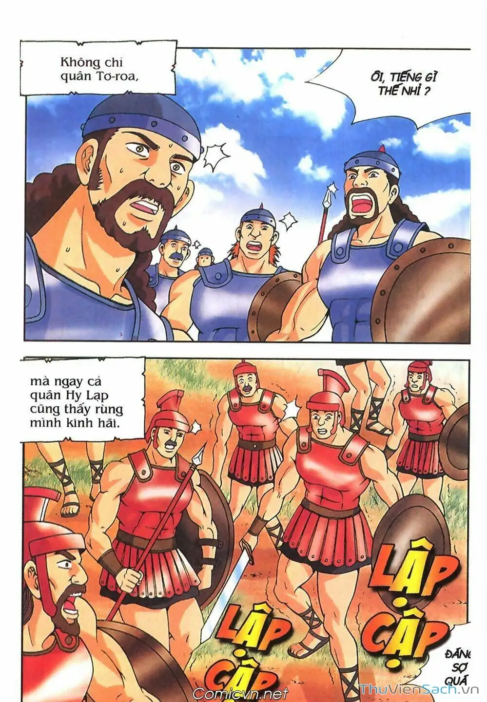 Truyện Tranh Thần Thoại Hy Lạp - Nguồn Gốc Các Vị Thần trang 3