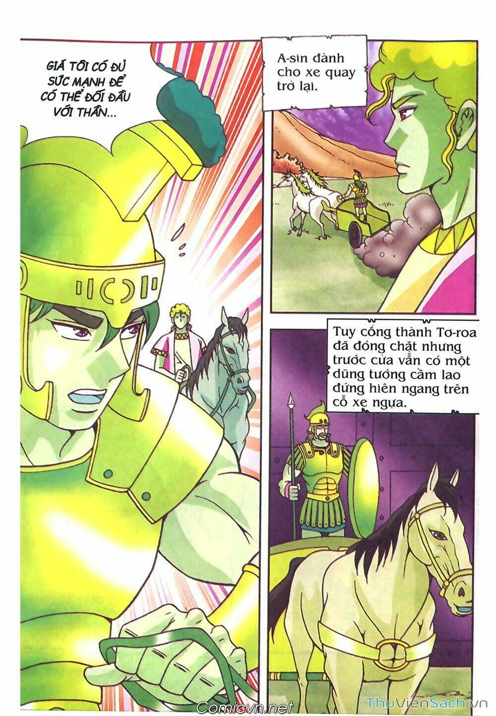 Truyện Tranh Thần Thoại Hy Lạp - Nguồn Gốc Các Vị Thần trang 3