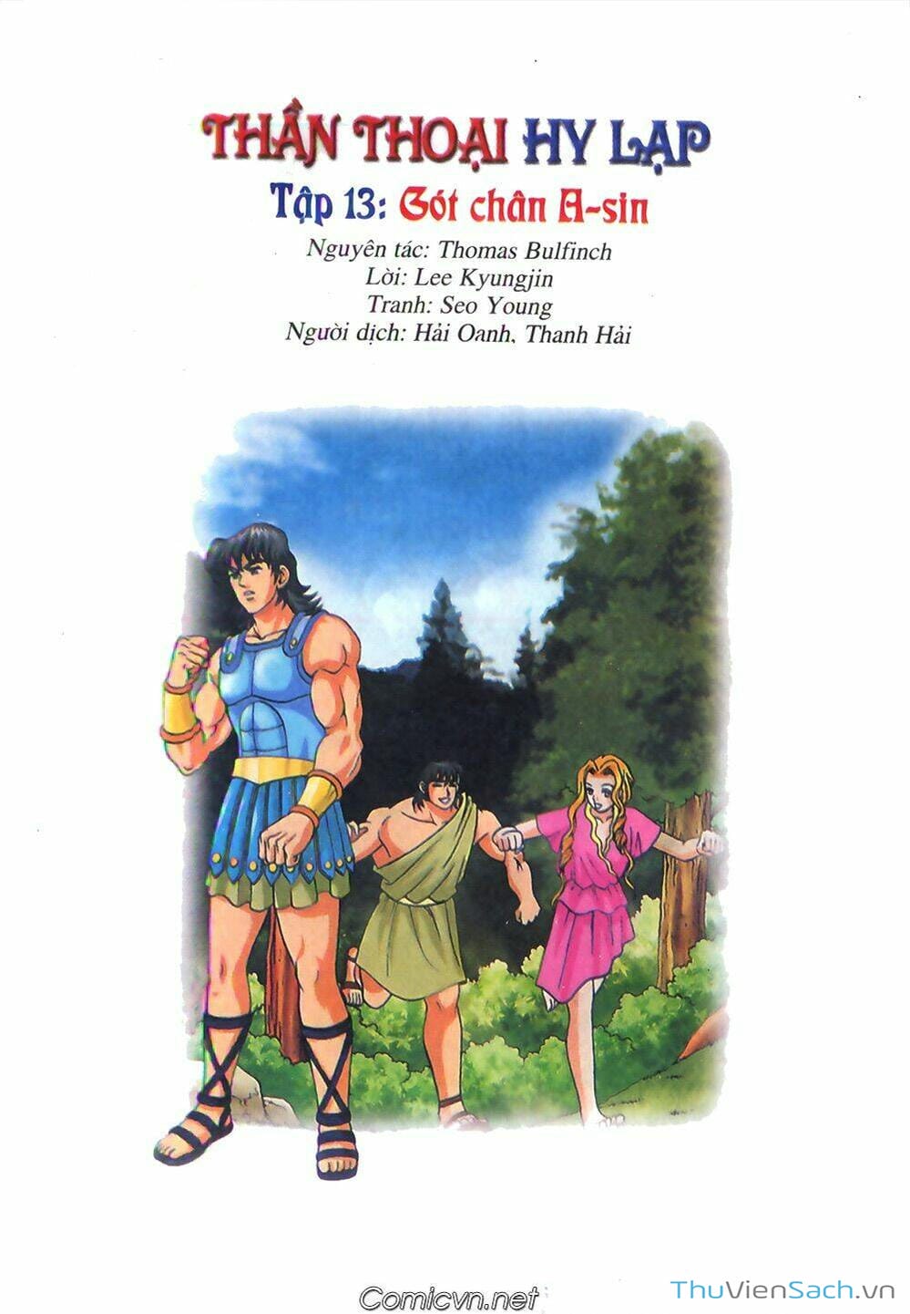 Truyện Tranh Thần Thoại Hy Lạp - Nguồn Gốc Các Vị Thần trang 3