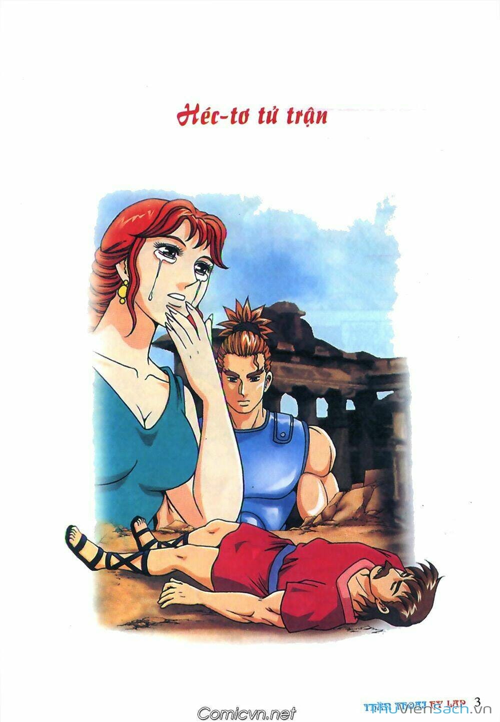 Truyện Tranh Thần Thoại Hy Lạp - Nguồn Gốc Các Vị Thần trang 3