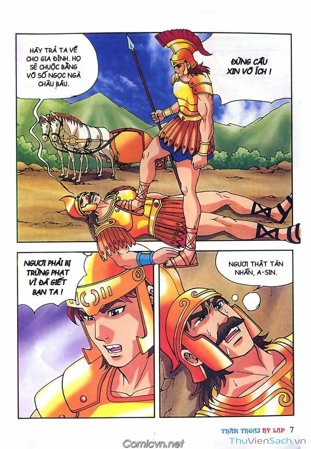 Truyện Tranh Thần Thoại Hy Lạp - Nguồn Gốc Các Vị Thần trang 3