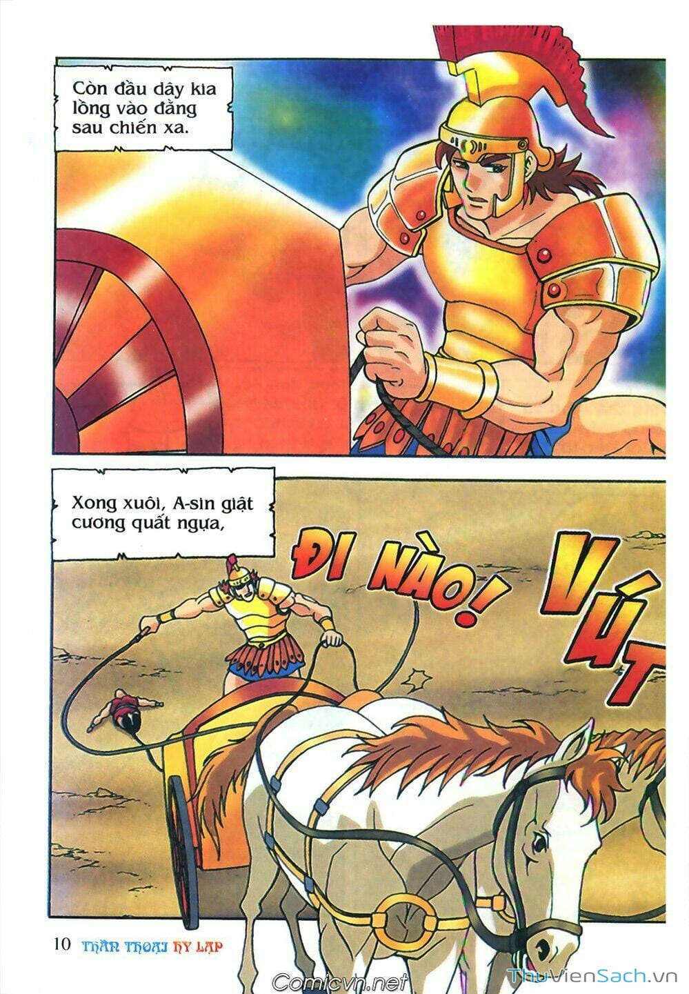 Truyện Tranh Thần Thoại Hy Lạp - Nguồn Gốc Các Vị Thần trang 3