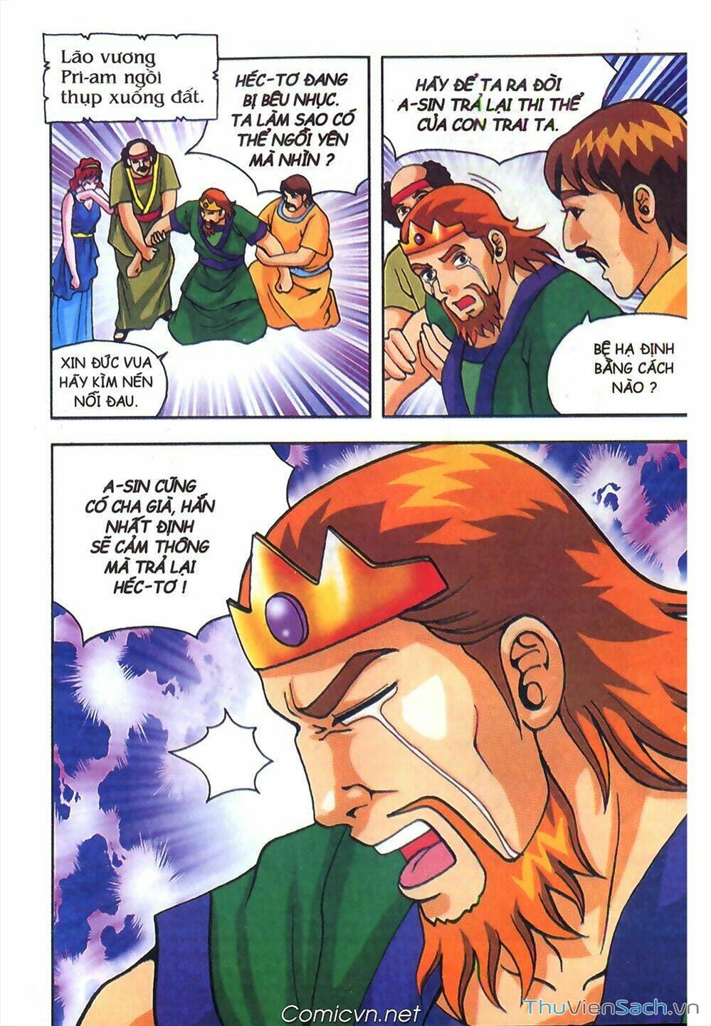 Truyện Tranh Thần Thoại Hy Lạp - Nguồn Gốc Các Vị Thần trang 3