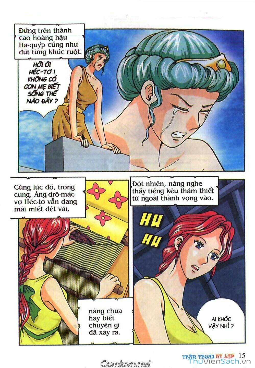 Truyện Tranh Thần Thoại Hy Lạp - Nguồn Gốc Các Vị Thần trang 3