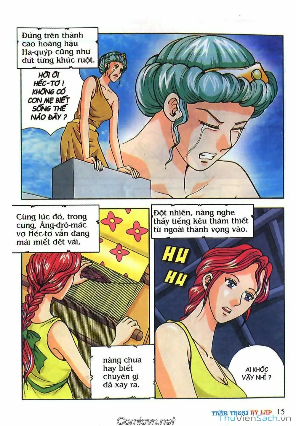 Truyện Tranh Thần Thoại Hy Lạp - Nguồn Gốc Các Vị Thần trang 3