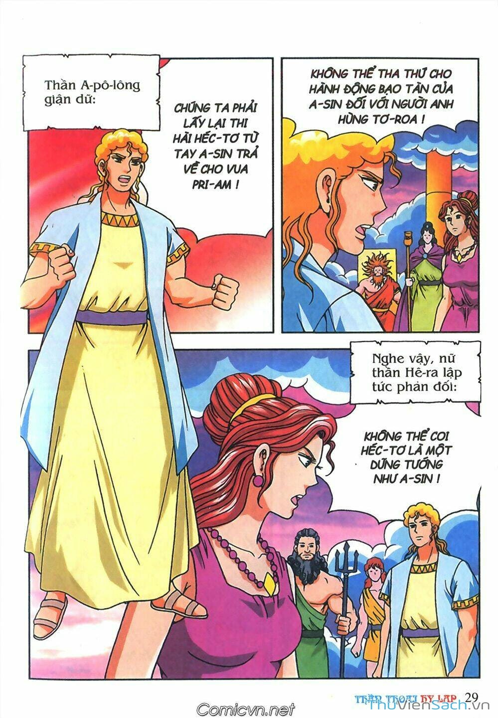 Truyện Tranh Thần Thoại Hy Lạp - Nguồn Gốc Các Vị Thần trang 3