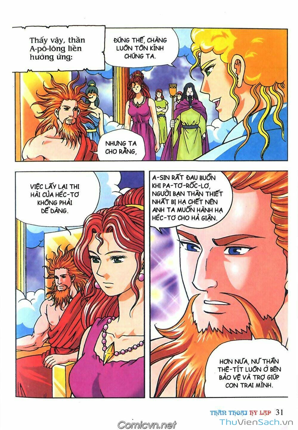 Truyện Tranh Thần Thoại Hy Lạp - Nguồn Gốc Các Vị Thần trang 3