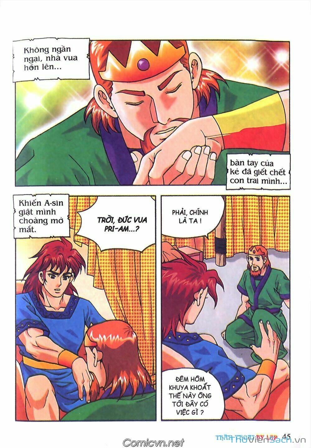 Truyện Tranh Thần Thoại Hy Lạp - Nguồn Gốc Các Vị Thần trang 3