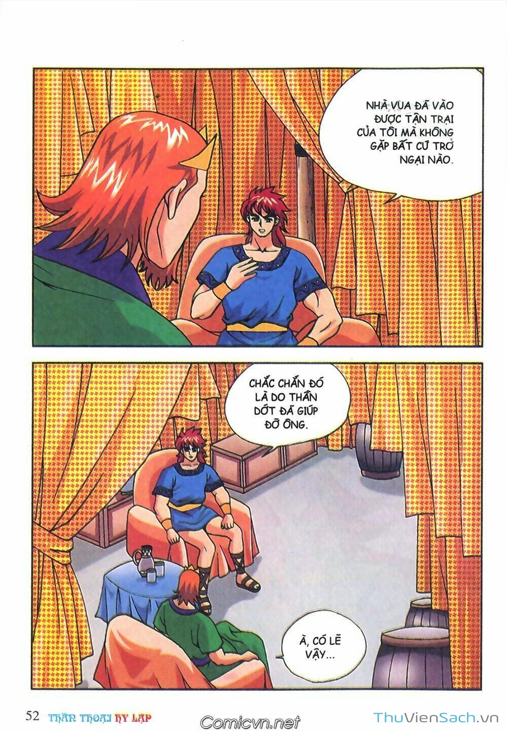 Truyện Tranh Thần Thoại Hy Lạp - Nguồn Gốc Các Vị Thần trang 3