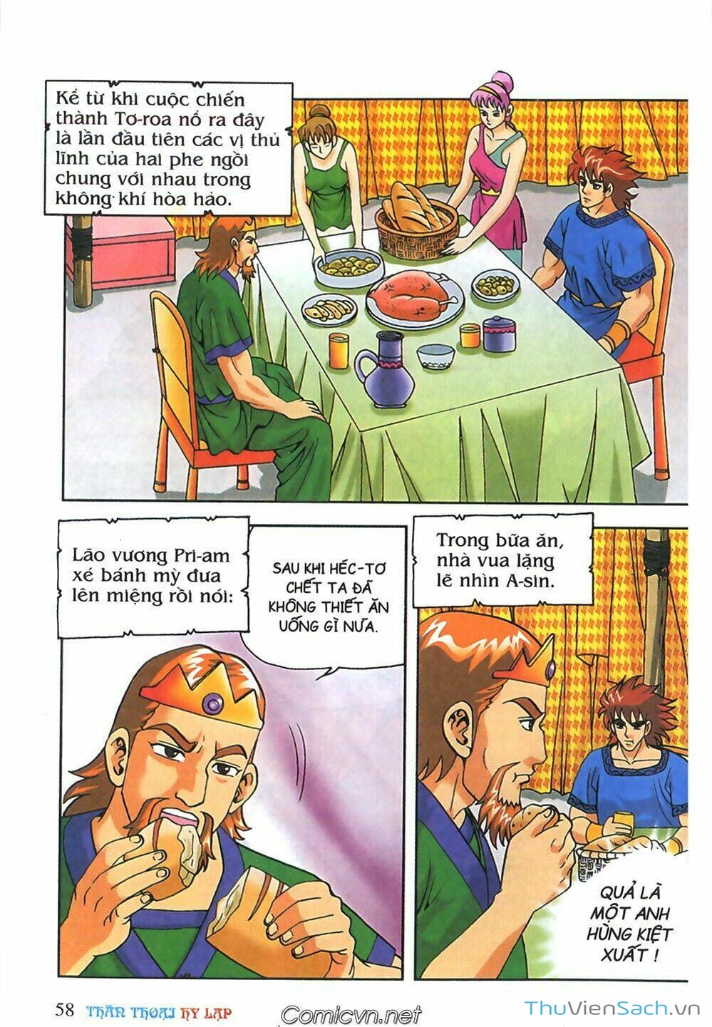 Truyện Tranh Thần Thoại Hy Lạp - Nguồn Gốc Các Vị Thần trang 3