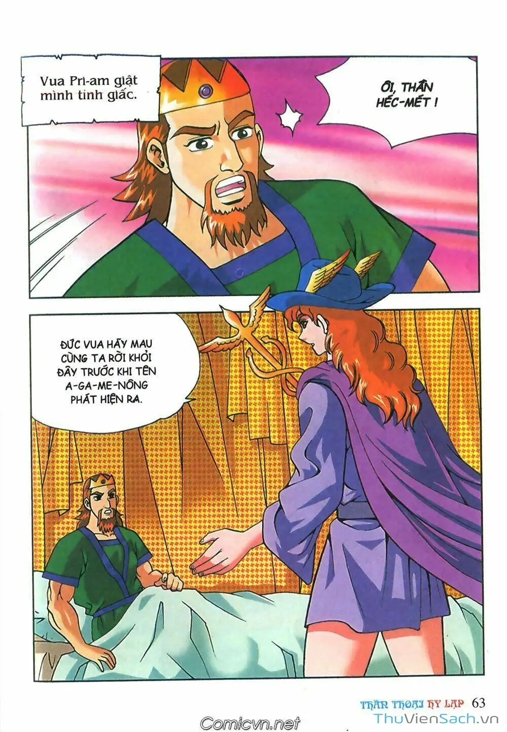 Truyện Tranh Thần Thoại Hy Lạp - Nguồn Gốc Các Vị Thần trang 3