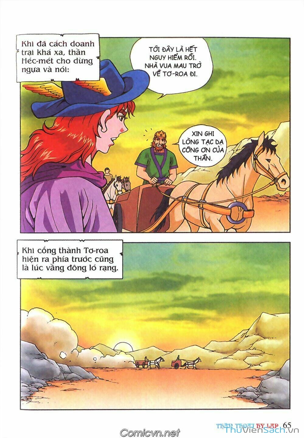 Truyện Tranh Thần Thoại Hy Lạp - Nguồn Gốc Các Vị Thần trang 3