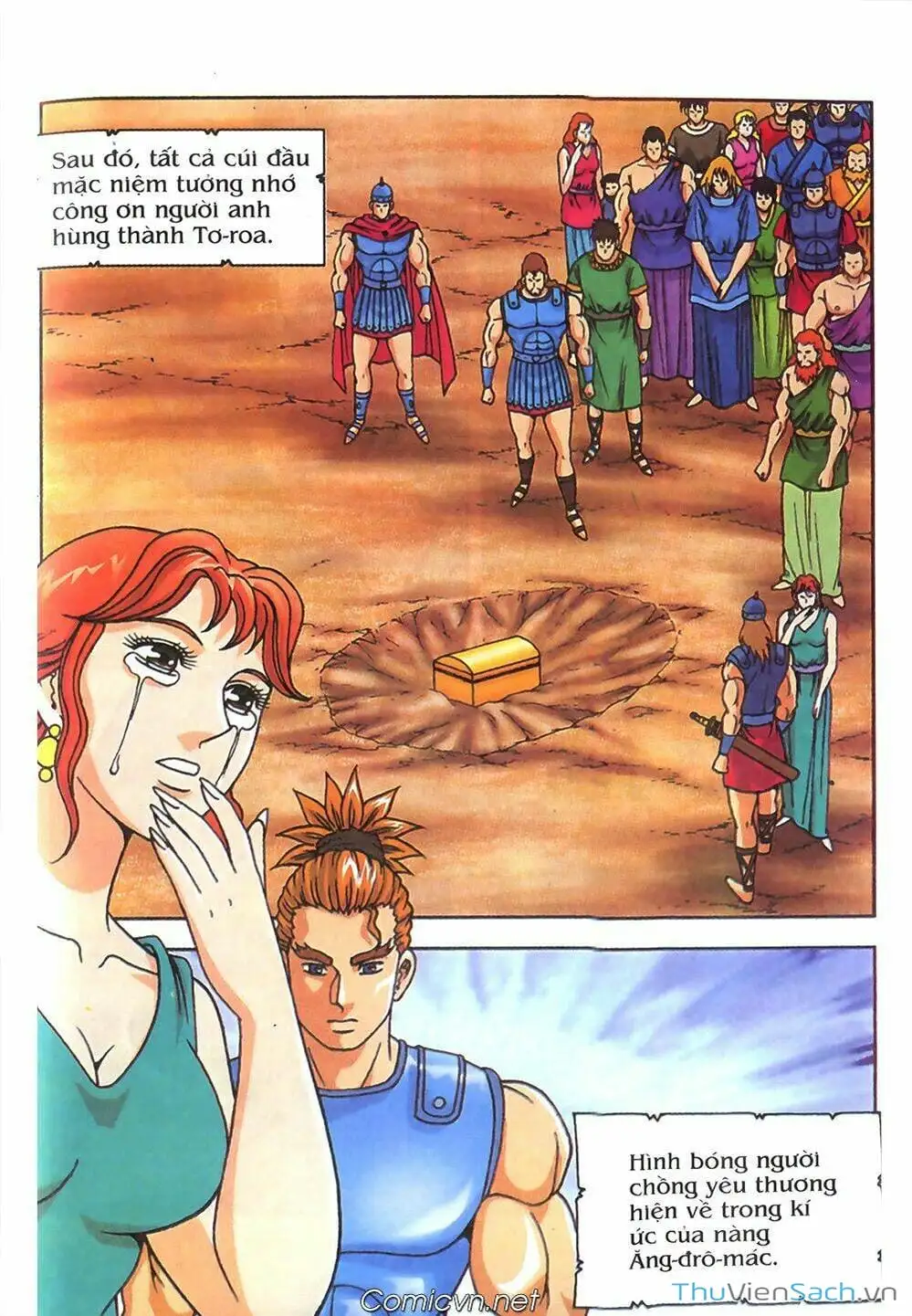 Truyện Tranh Thần Thoại Hy Lạp - Nguồn Gốc Các Vị Thần trang 3