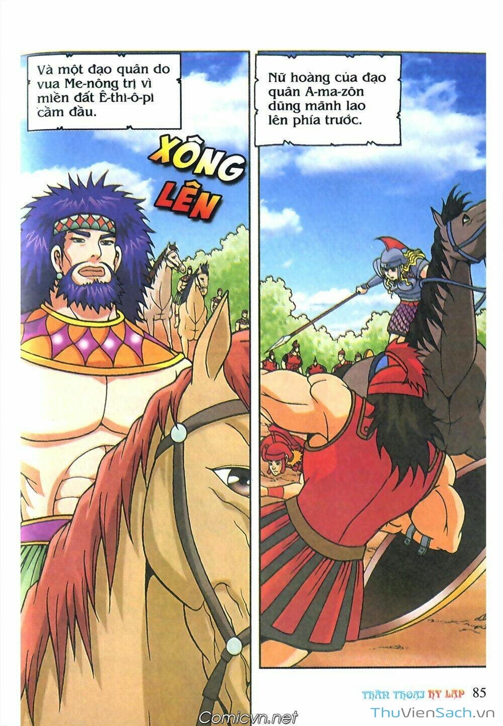 Truyện Tranh Thần Thoại Hy Lạp - Nguồn Gốc Các Vị Thần trang 3