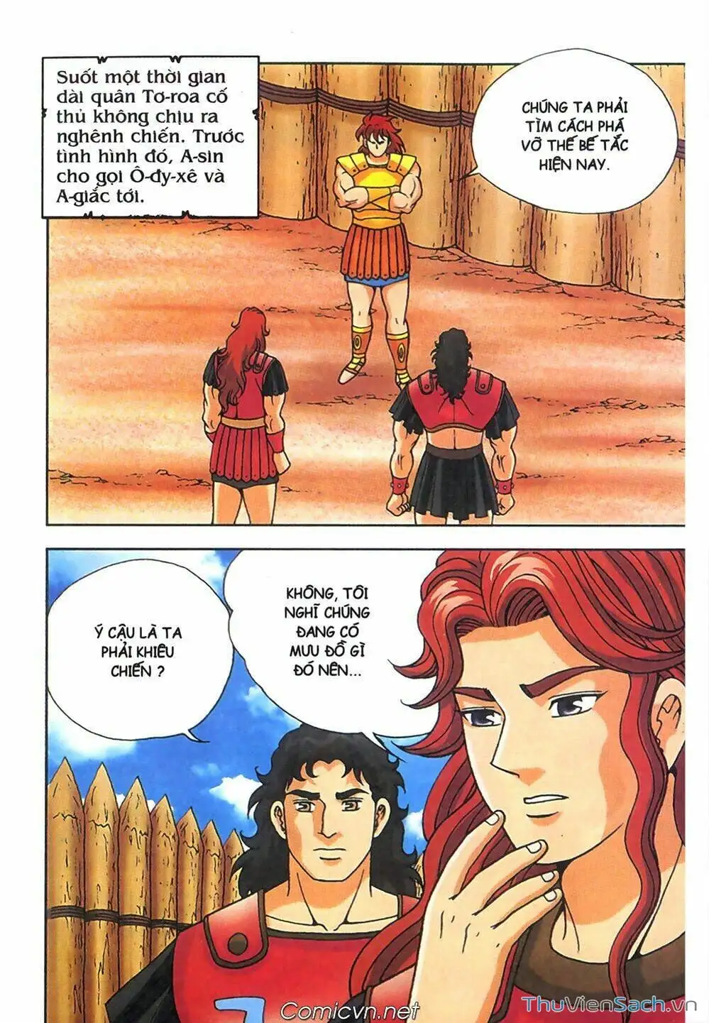 Truyện Tranh Thần Thoại Hy Lạp - Nguồn Gốc Các Vị Thần trang 3