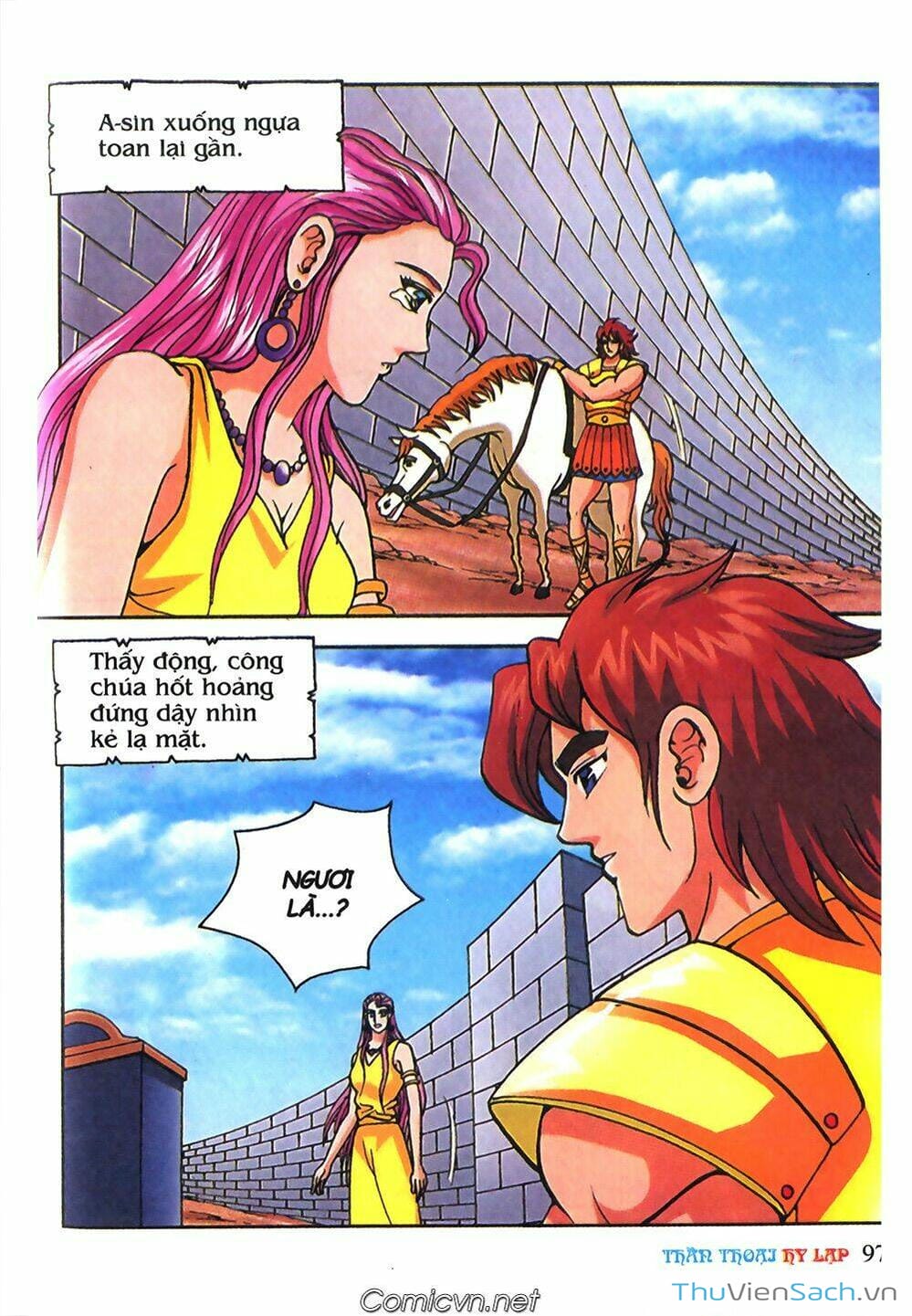 Truyện Tranh Thần Thoại Hy Lạp - Nguồn Gốc Các Vị Thần trang 3