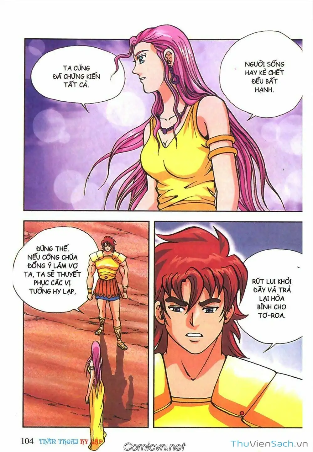 Truyện Tranh Thần Thoại Hy Lạp - Nguồn Gốc Các Vị Thần trang 3