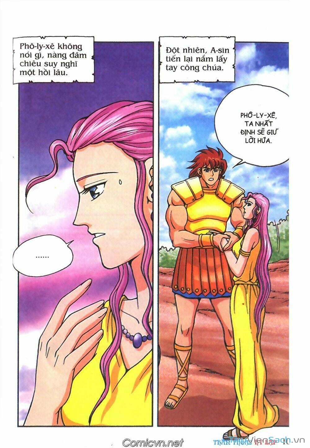 Truyện Tranh Thần Thoại Hy Lạp - Nguồn Gốc Các Vị Thần trang 3