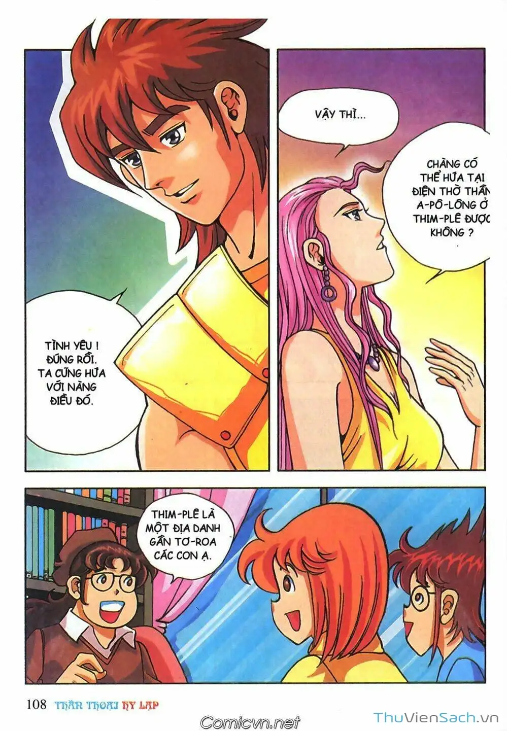 Truyện Tranh Thần Thoại Hy Lạp - Nguồn Gốc Các Vị Thần trang 3